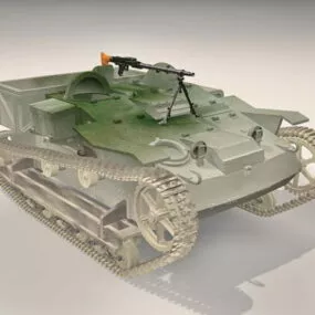 Renault Ue Chenillette 3d model