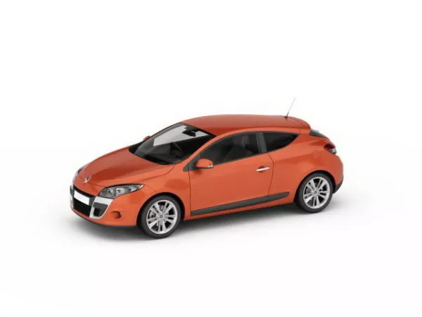 Renault Megane Sport 3d model Renault Megane Sport 3d model