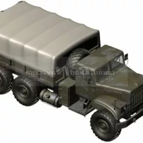 Renova Kraz 255b Truck 3d model