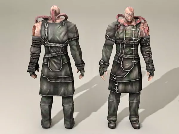Resident Evil Zombie 3d model Resident Evil Zombie 3d model
