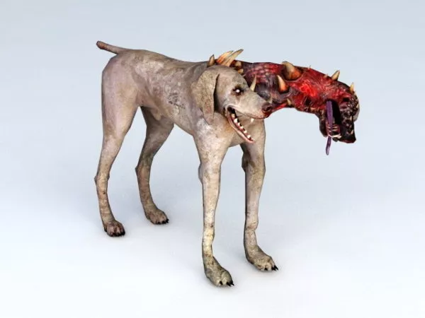Zombie From Graveyard Scene 3d model