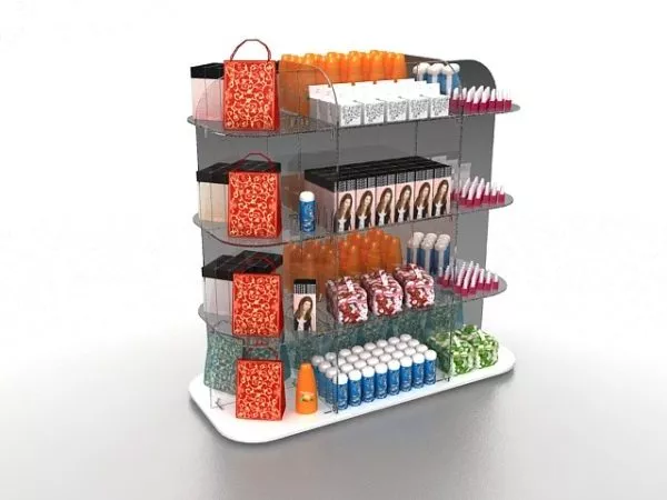 Cosmetic Accessories Bottle Objects 3d model