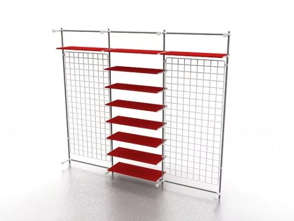 Retail Product Display Shelf 3d model Retail Product Display Shelf 3d model