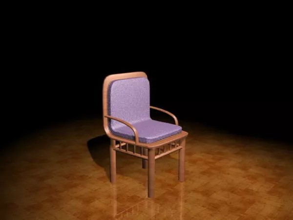 Retro Dining Chair 3d model Retro Dining Chair 3d model