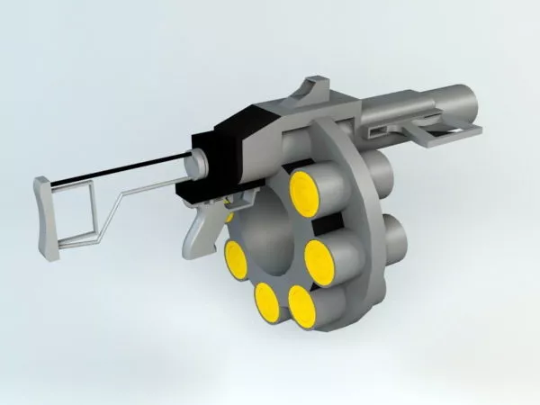 Gaming Hand Grenade 3d model