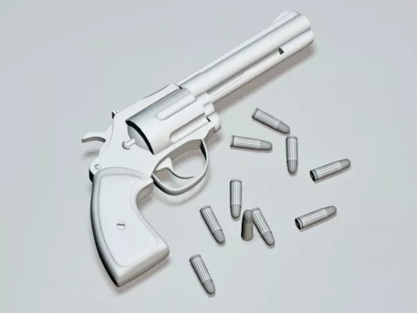 Revolver Colt 3d model