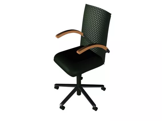 Revolving Mesh Chair 3d model Revolving Mesh Chair 3d model
