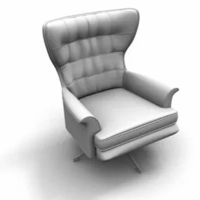 Revolving Wing Chair 3d model
