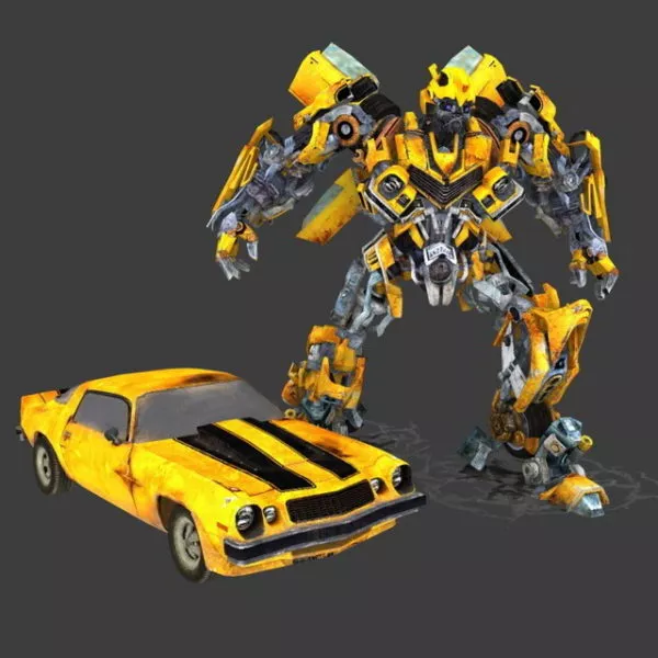 Rigged Animated Bumblebee 3d model Rigged Animated Bumblebee 3d model