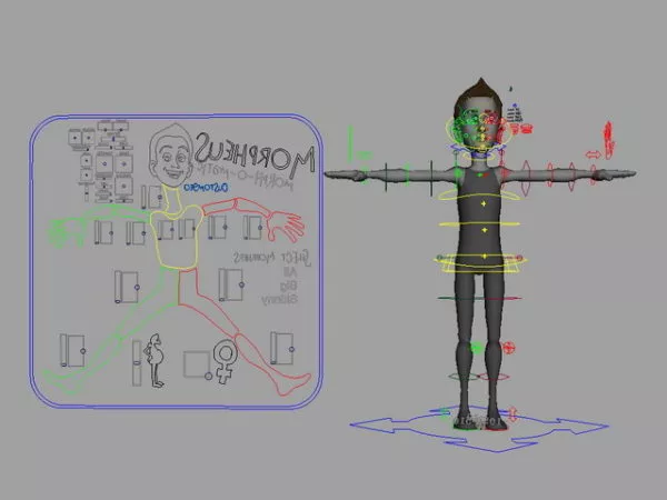 Rigged Cartoon Man 3d model Rigged Cartoon Man 3d model