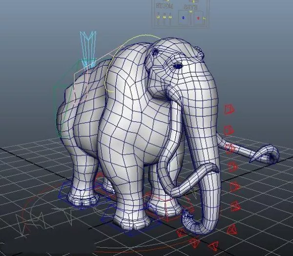 Elephant In The Forest 3d model