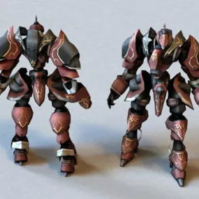 Robot Ninja Character 3d model