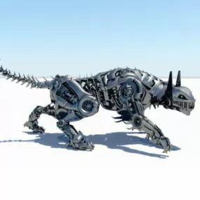Robot Tiger 3d model