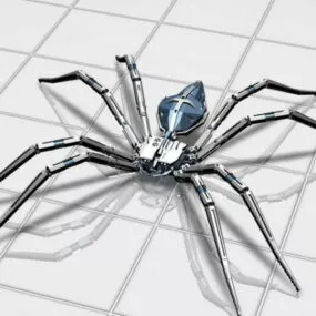 Robot Spider Scifi 3d model