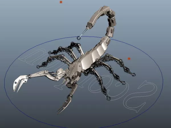 Robotic Scorpion 3d model Robotic Scorpion 3d model