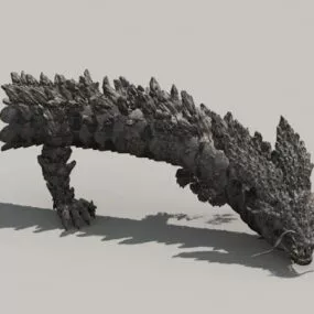 Rock Dragon 3d model