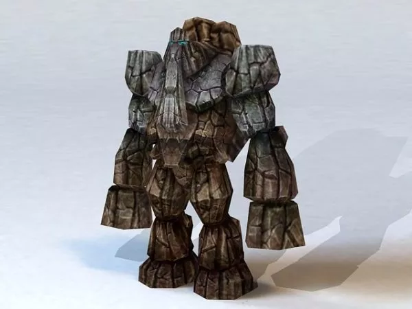Rock Monster 3d model Rock Monster 3d model