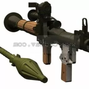 Rocket Propelled Grenade 3d model