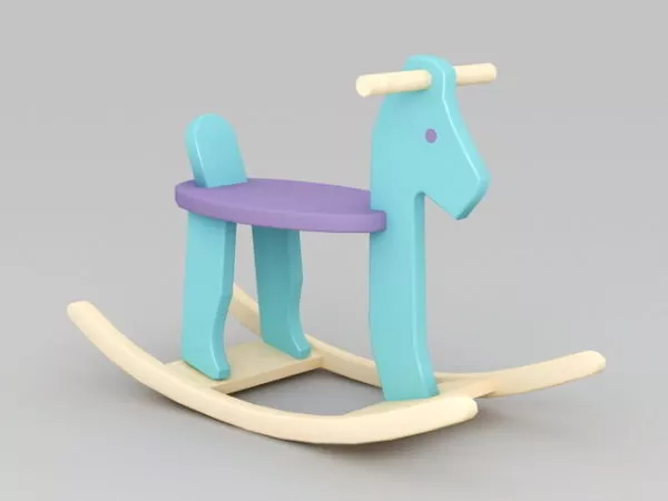 Rocking Horse 3d model Rocking Horse 3d model