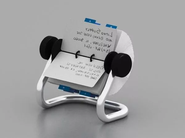 Rotary Card Index 3d model Rotary Card Index 3d model