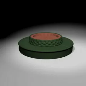 Round Sofa Sectionals 3d model