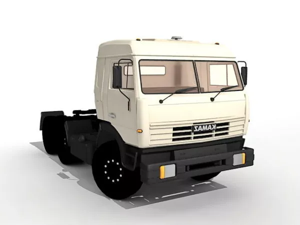 Low Poly Farm Tractor 3d model