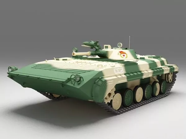 Russian Bmp-1 Infantry Fighting Vehicle 3d model Russian Bmp-1 Infantry Fighting Vehicle 3d model