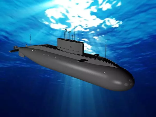 Russian Kilo Class Submarine 3d model Russian Kilo Class Submarine 3d model