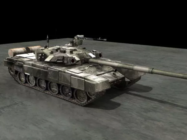 Russian T-90 Battle Tank 3d model Russian T-90 Battle Tank 3d model