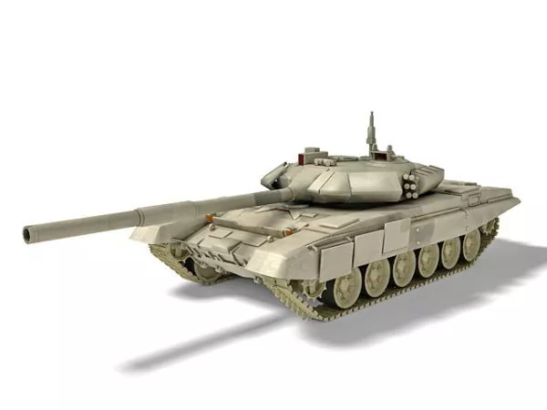 Russian T-90 Main Battle Tank 3d model Russian T-90 Main Battle Tank 3d model
