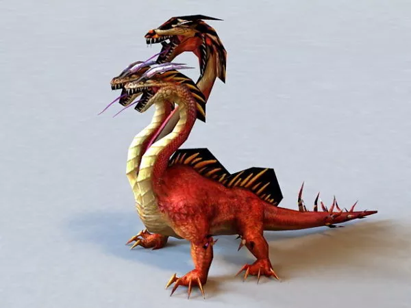 Cerberus Legendary Creature 3d model