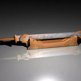 Rust Sword 3d model