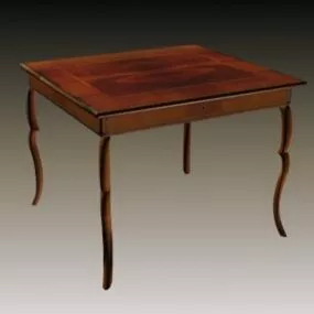 Rustic Dining Table 3d model