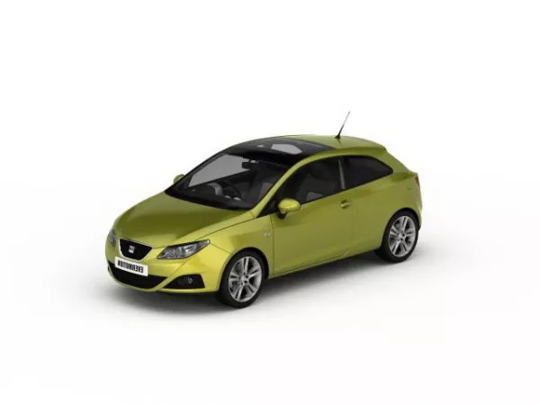 Seat Ibiza 3d model Seat Ibiza 3d model