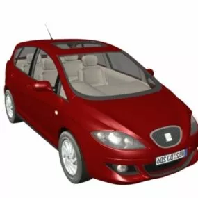 Seat Toledo Compact Car 3d model