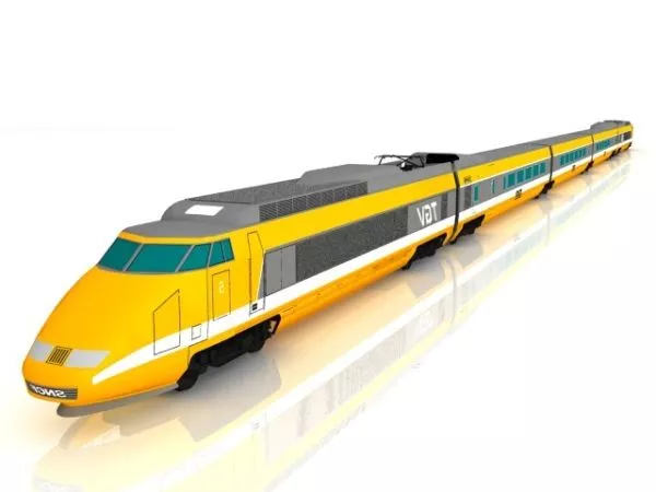 Sncf High-speed Train 3d model Sncf High-speed Train 3d model