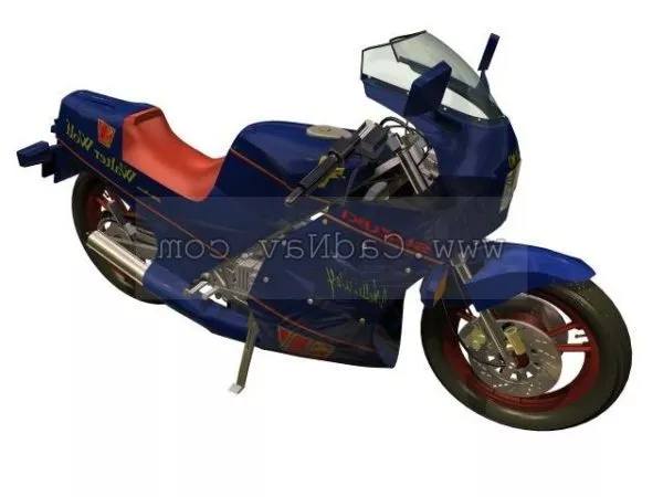 Motorcycle Roadster 3d model