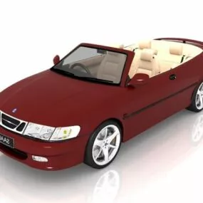 Saab 9-3 Convertible 3d model