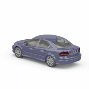 Saab Sedan 3d model