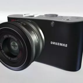 Samsung Nx100 Digital Camera 3d model