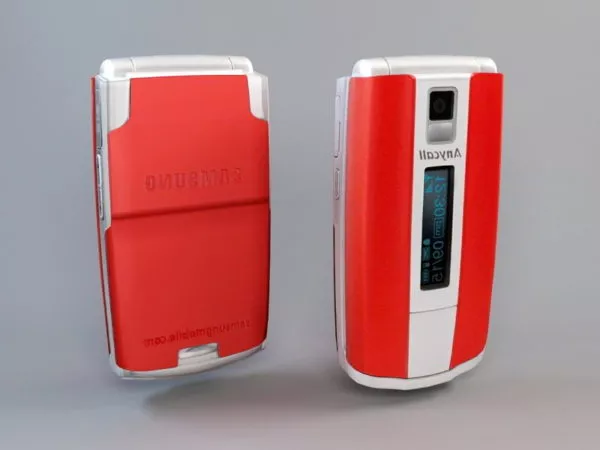 Samsung Sch-f609 Mobile Phone 3d model Samsung Sch-f609 Mobile Phone 3d model