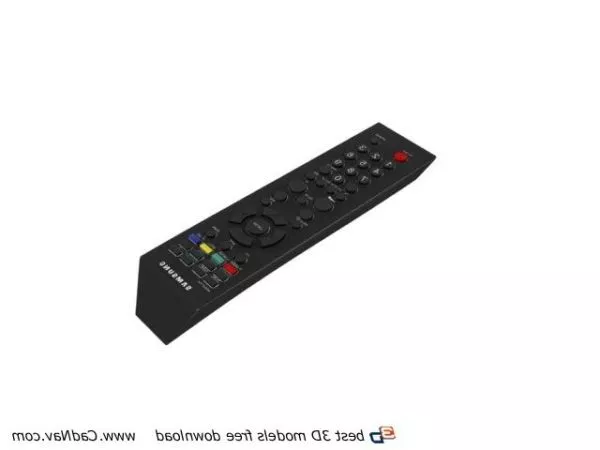 Samsung Tv Remote Control 3d model Samsung Tv Remote Control 3d model