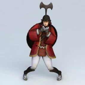 Samurai Guy 3d model