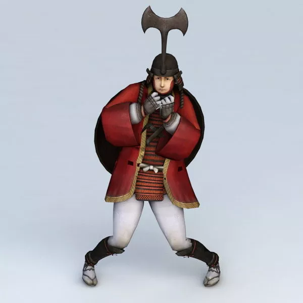 Samurai Guy 3d model Samurai Guy 3d model