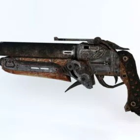 Sawed-off Shotgun 3d model