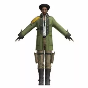 Character Katzroy In Final Fantasy 13 3d model