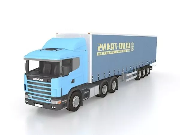 Drilling Truck 3d model