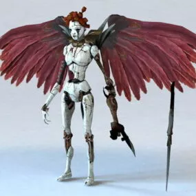 Scary Harpy 3d model
