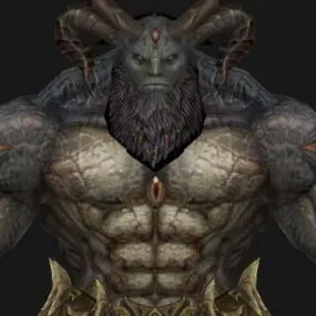 Scary Monster 3d model