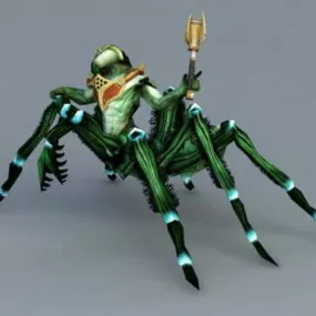 Scary Spider Monster 3d model